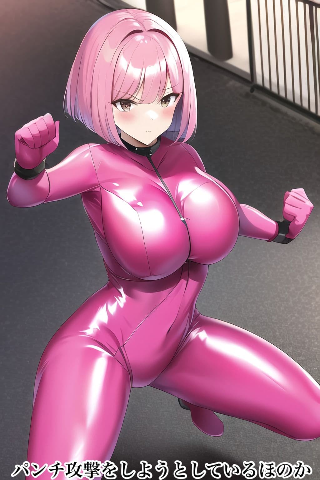 快楽に負けてしまった変身ヒロイン マイティピンクほのか サンプル 1
