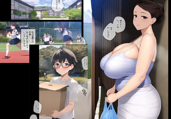 友達のママと二人きりで雨宿りしたら濃厚エッチしちゃった話 サンプル 1