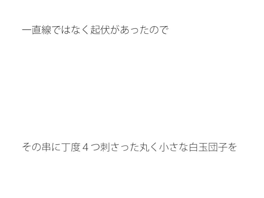 駄菓子屋で買ったみたらし団子の迷路 サンプル 1