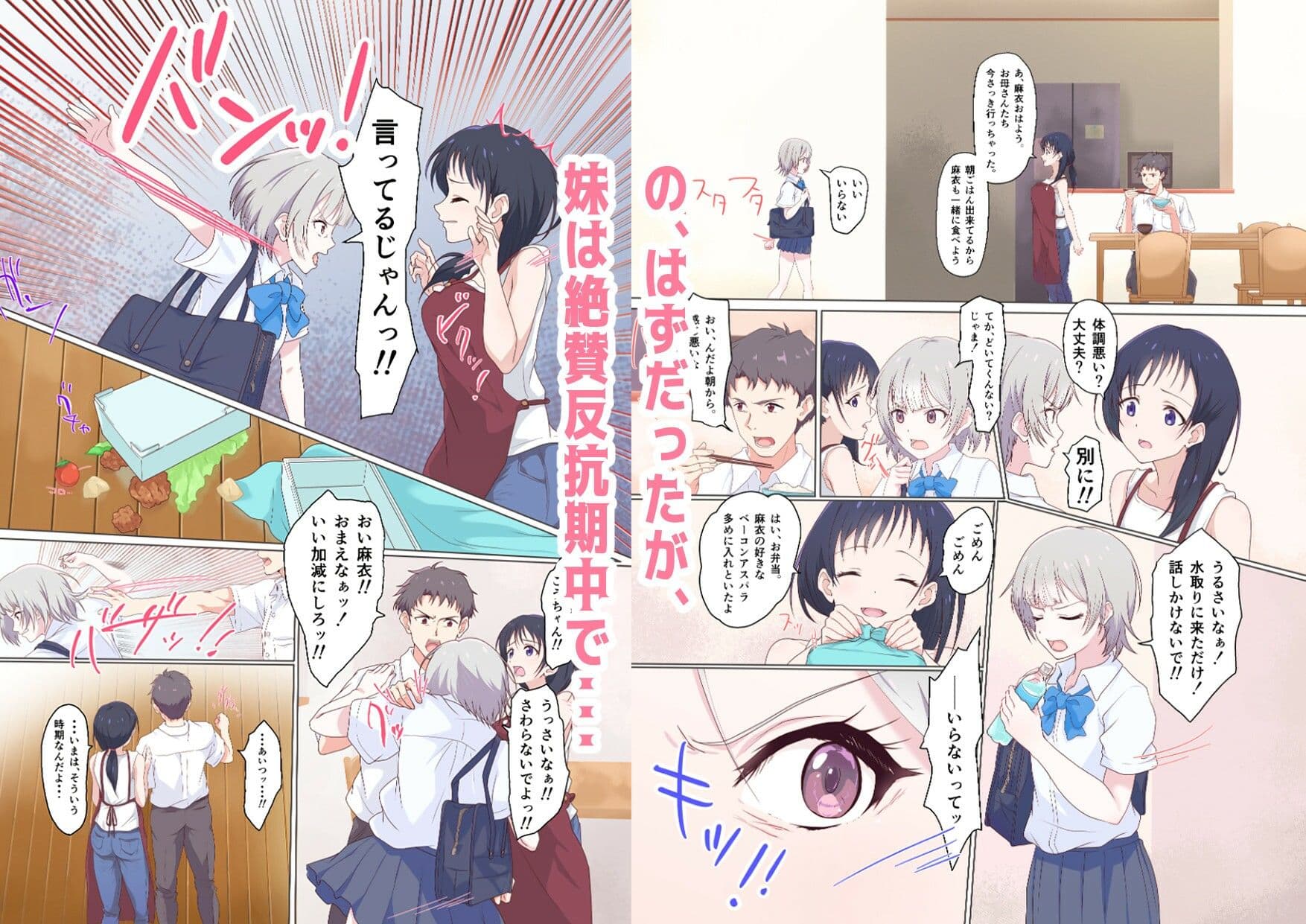 快楽姉妹〜俺のことが大好きすぎる姉ちゃんと妹のとある1日〜 サンプル 4