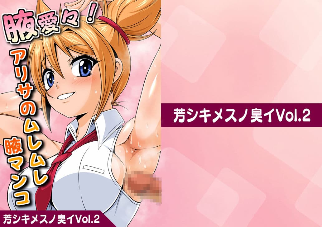 芳シキメスノ臭イVol.2【腋愛々！アリサのムレムレ腋マンコ】 サンプル 1