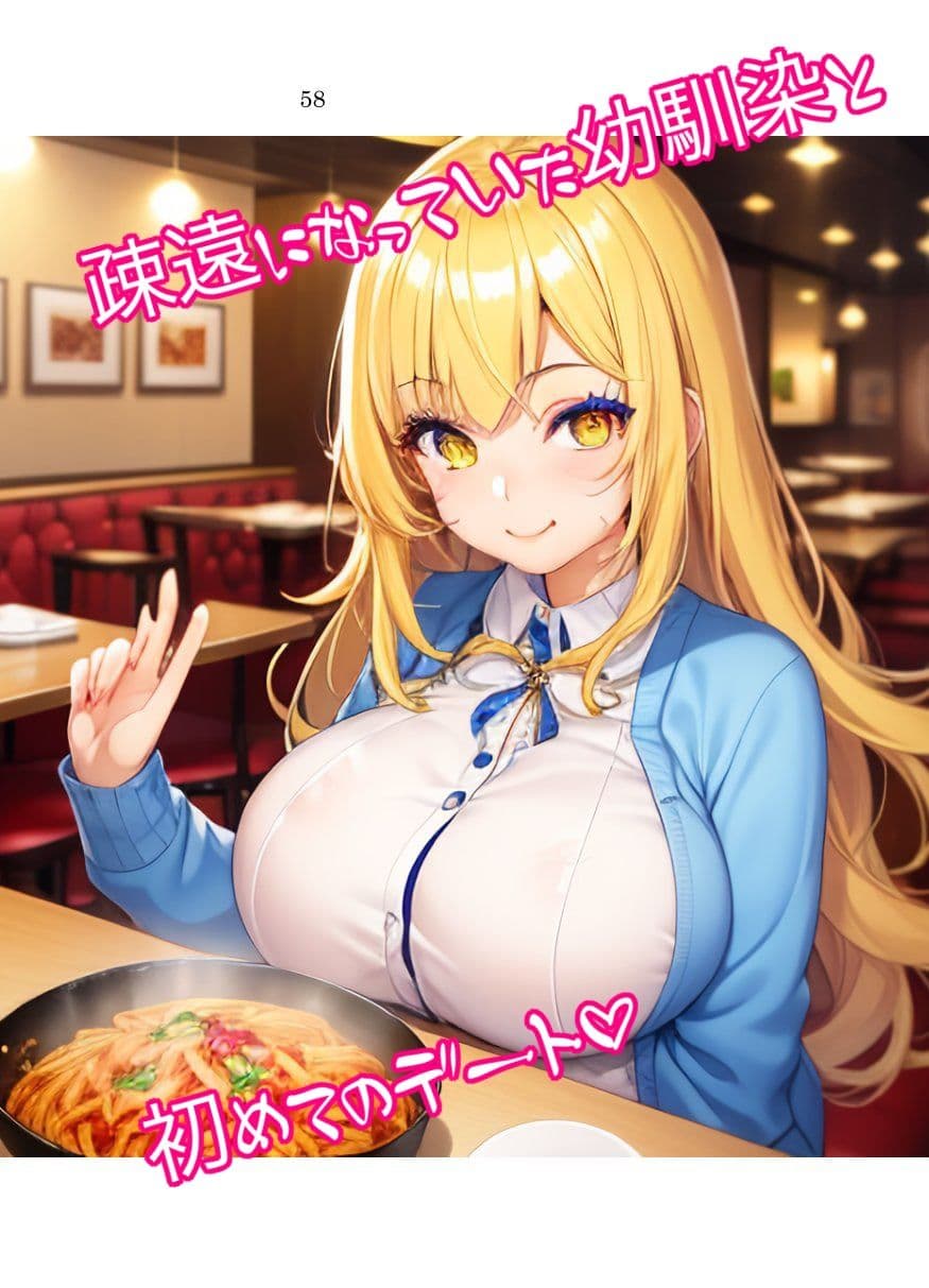 疎遠になっていたビッチな幼馴染と仲良くなってエッチする サンプル 6