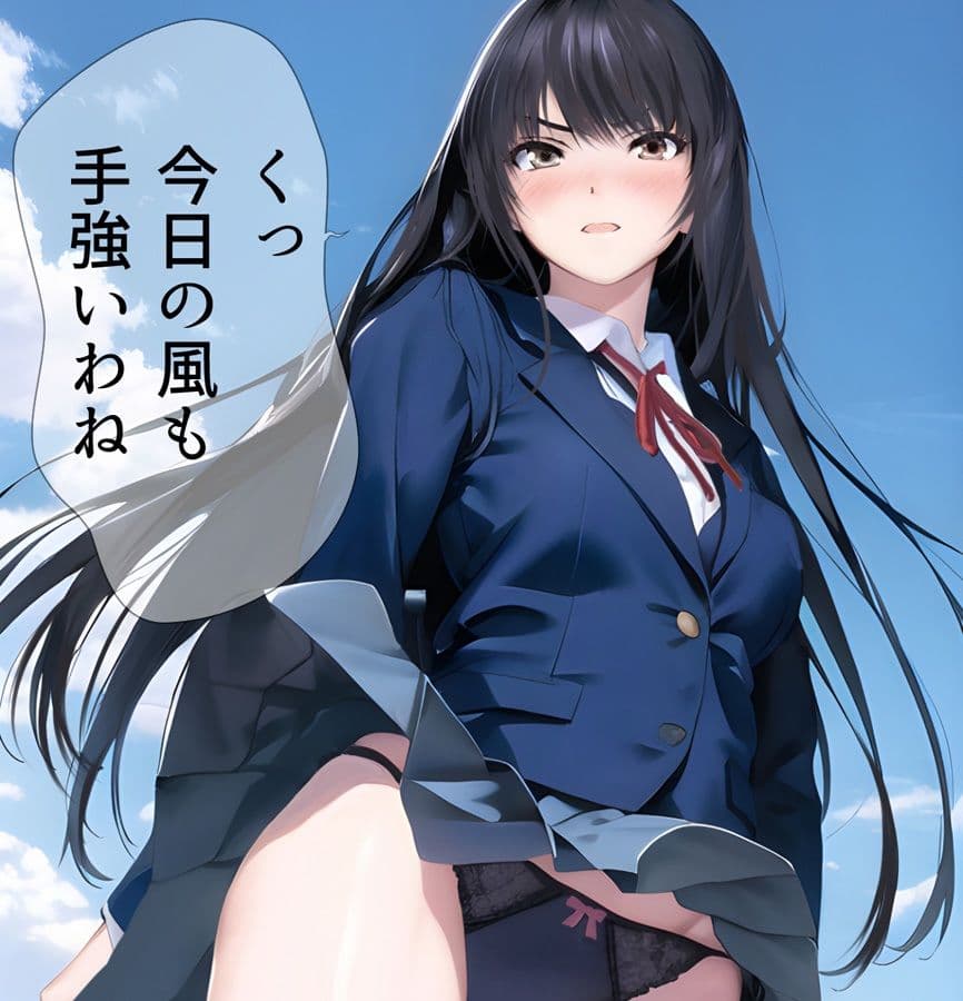 ローアングルお嬢様 越嶋伊織 サンプル 6