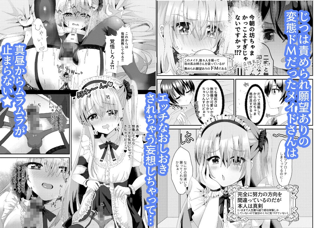 煽り上手なメイドさん サンプル 2