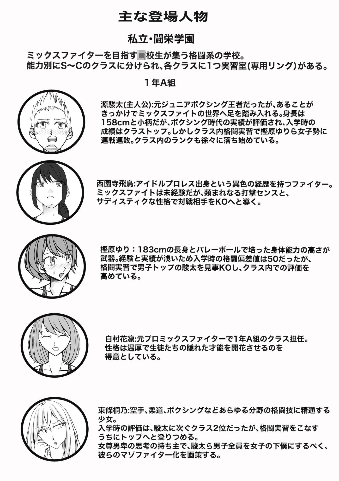 M-ファイトスクール2〜女子たちの躍進〜 サンプル 1