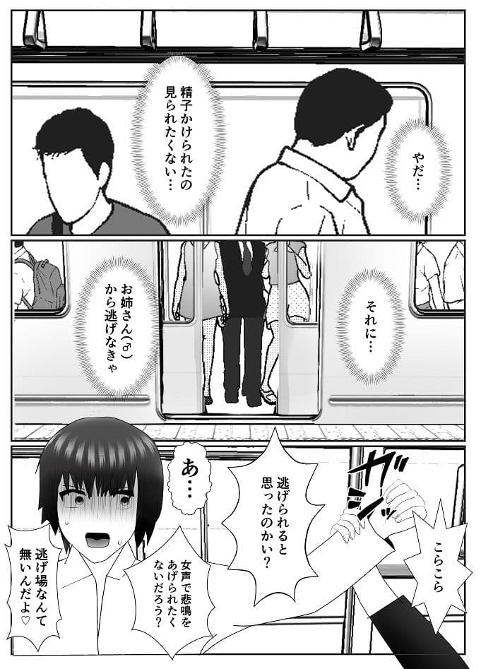 女装した痴●に狙われた母子の末路 サンプル 5
