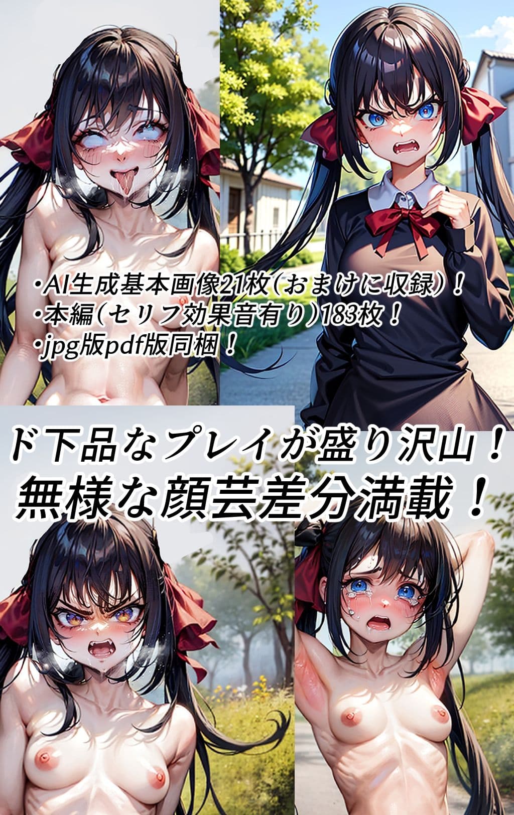 レッツド下品催●！ 〜下品に洗脳した美少女の処女を雑に奪って、アヘ顔オホ声アクメをキメさせろ！〜 サンプル 3