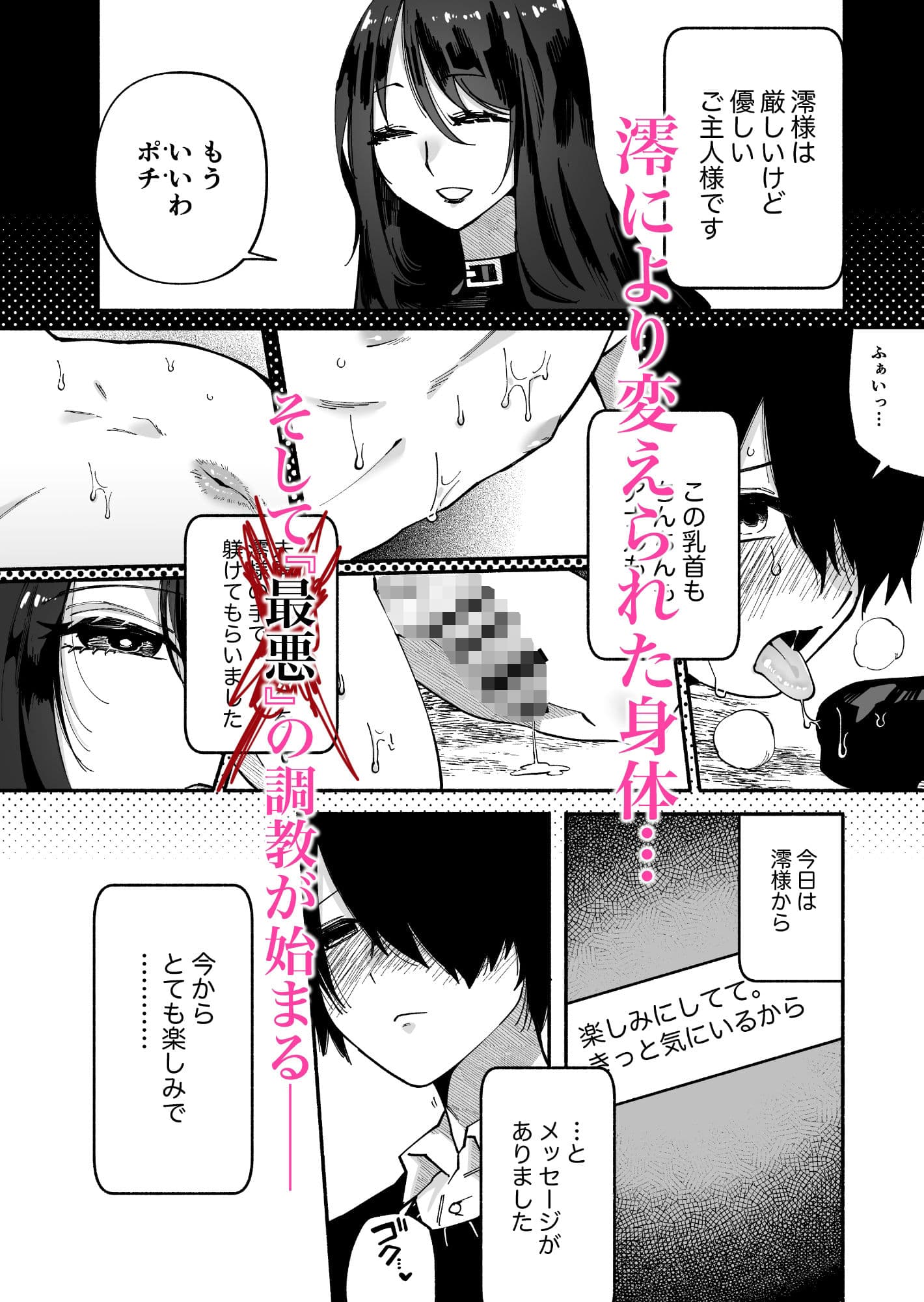 マゾ人生完全敗北宣言-あなたの犬になりたくて- サンプル 2