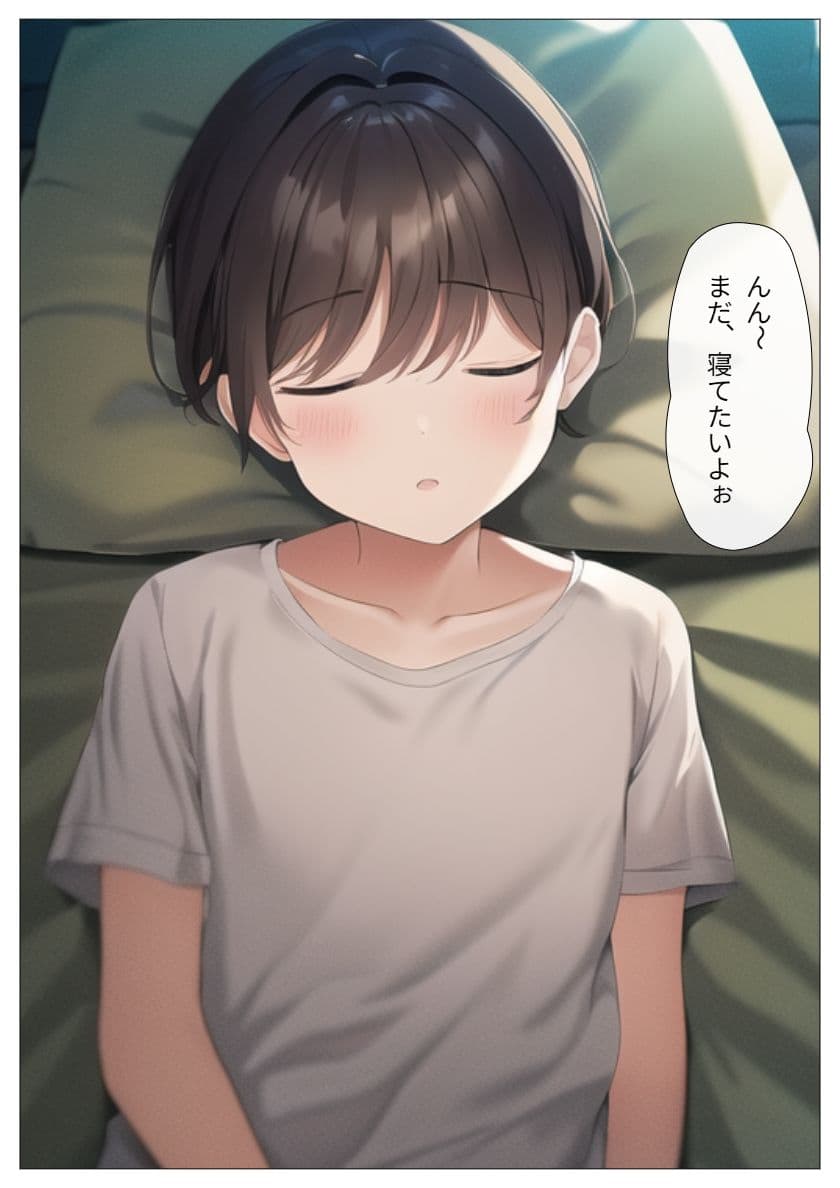 ママのパンツで発情してる姿を見られていつの間にかエ〇チしちゃった サンプル 2