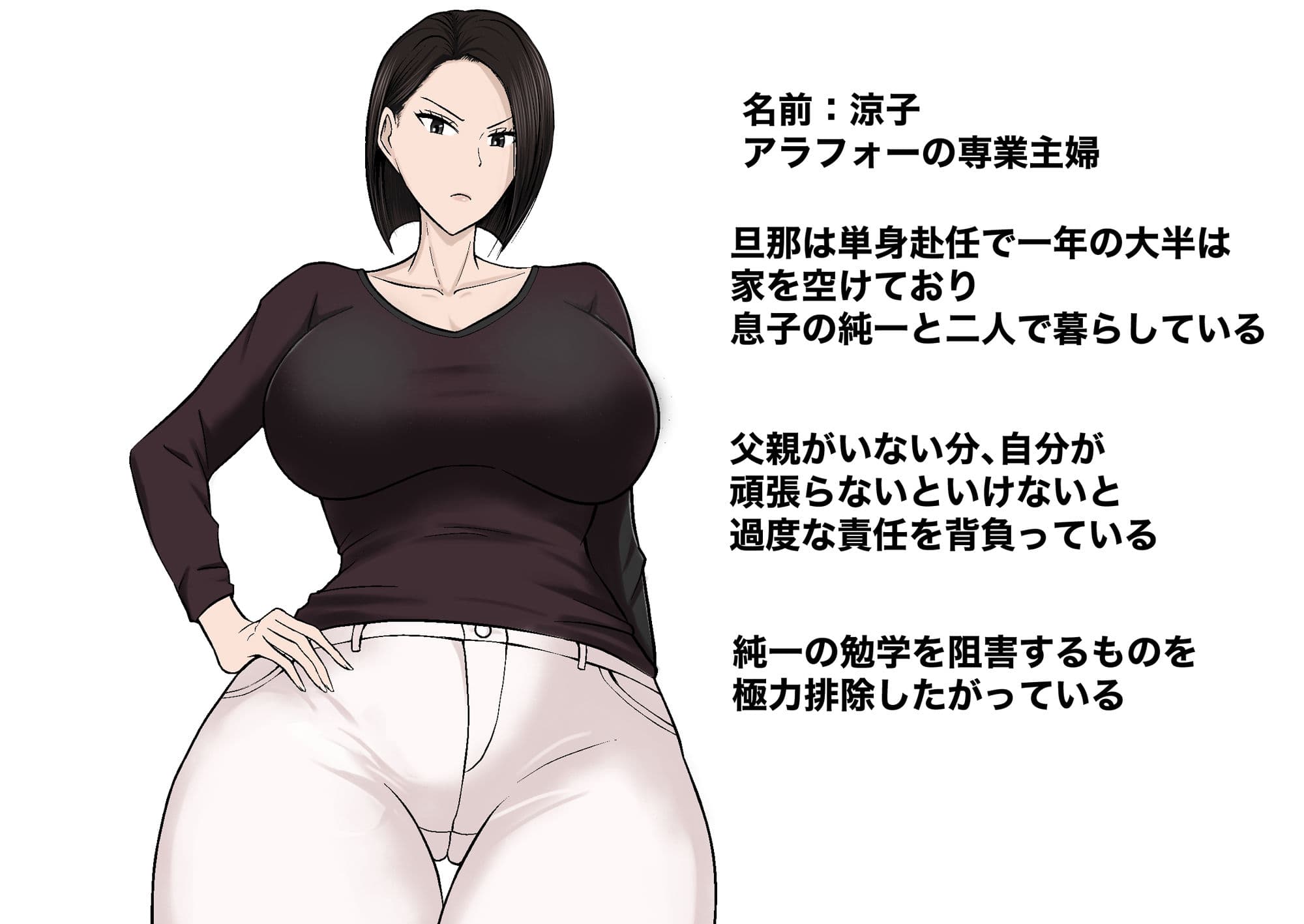 俺の事が嫌いな友達の母に憑依 サンプル 1