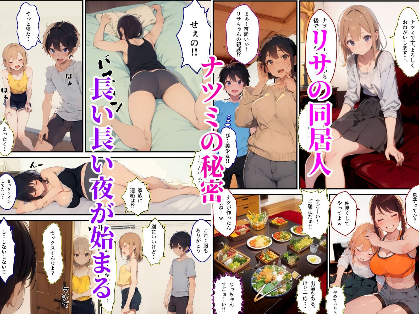 彼女のママと、その友人と サンプル 7