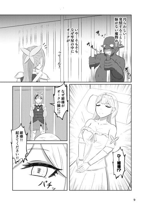 姫と騎士は泥濘に替わる サンプル 7