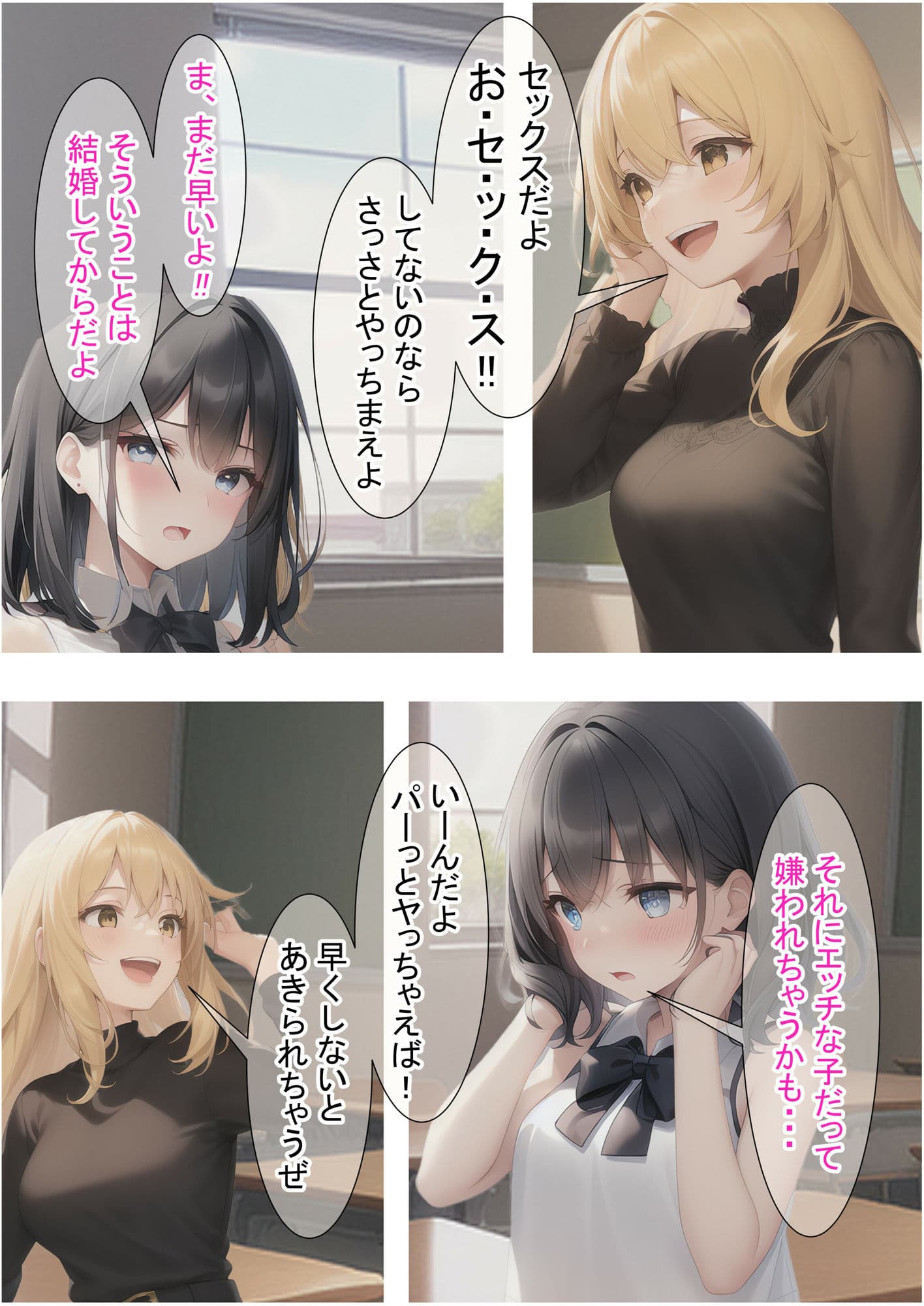 進撃のあかりちゃん（黒） サンプル 4