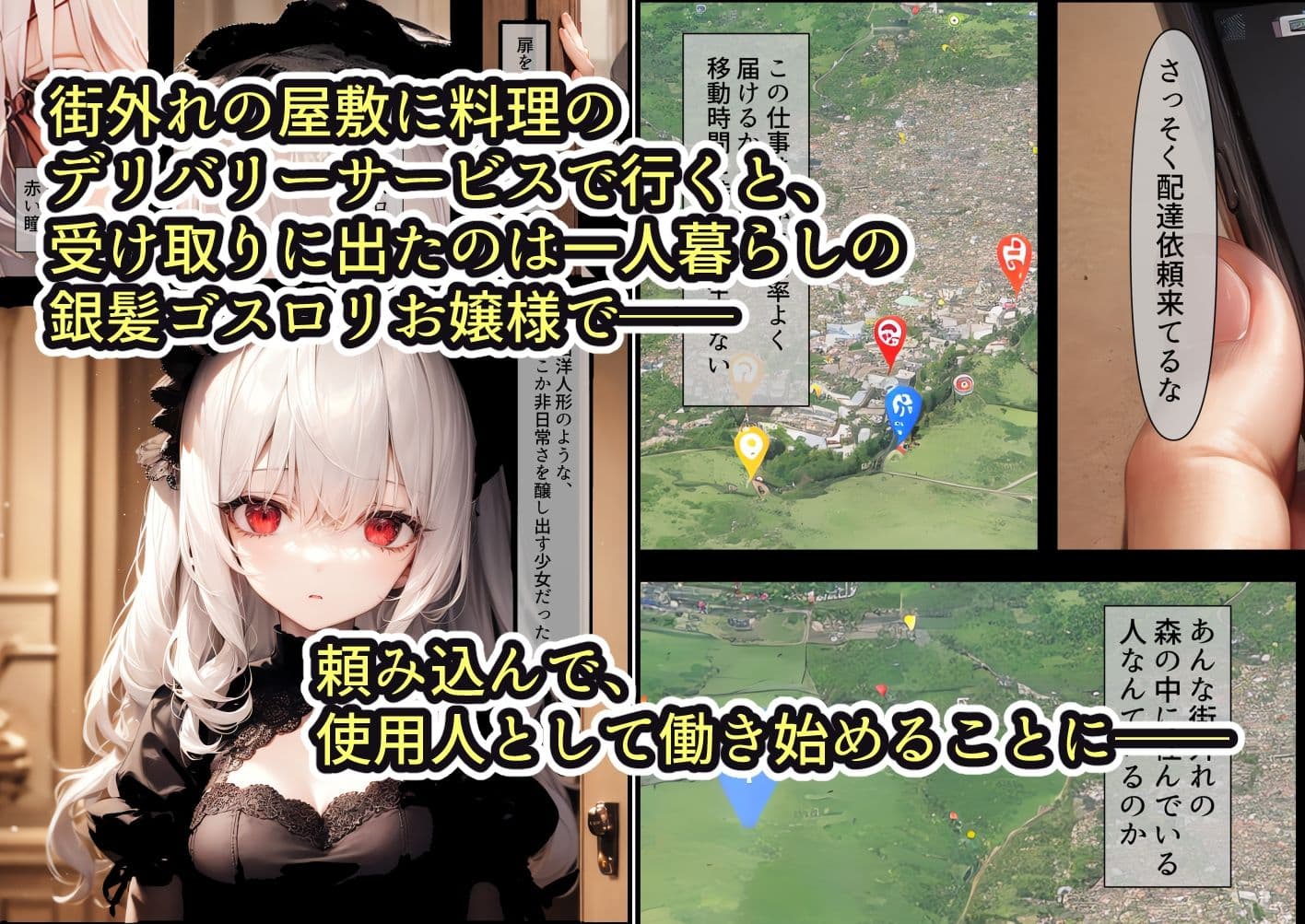 銀髪ゴスロリお嬢様はかく語りき サンプル 1