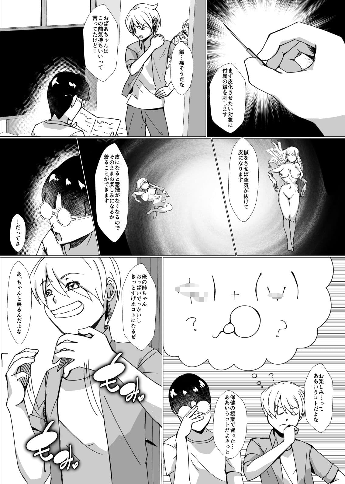 夏休みの自由研究〜お助け皮化キット〜 サンプル 5