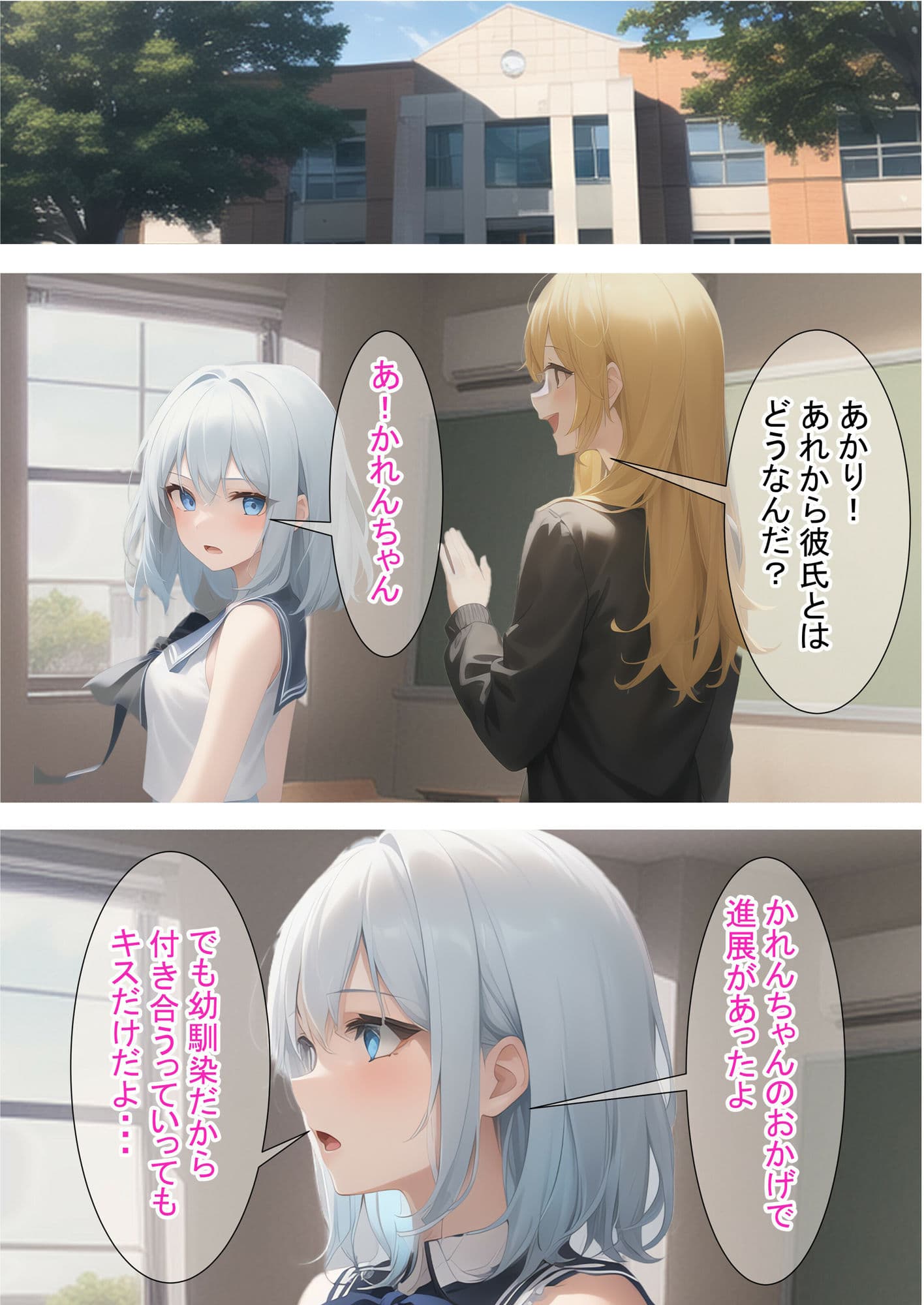 進撃のあかりちゃん（青） サンプル 3