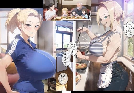 ヤンママの叔母さんはめちゃ怖いけど案外優しくてとてもスケベでした サンプル 2