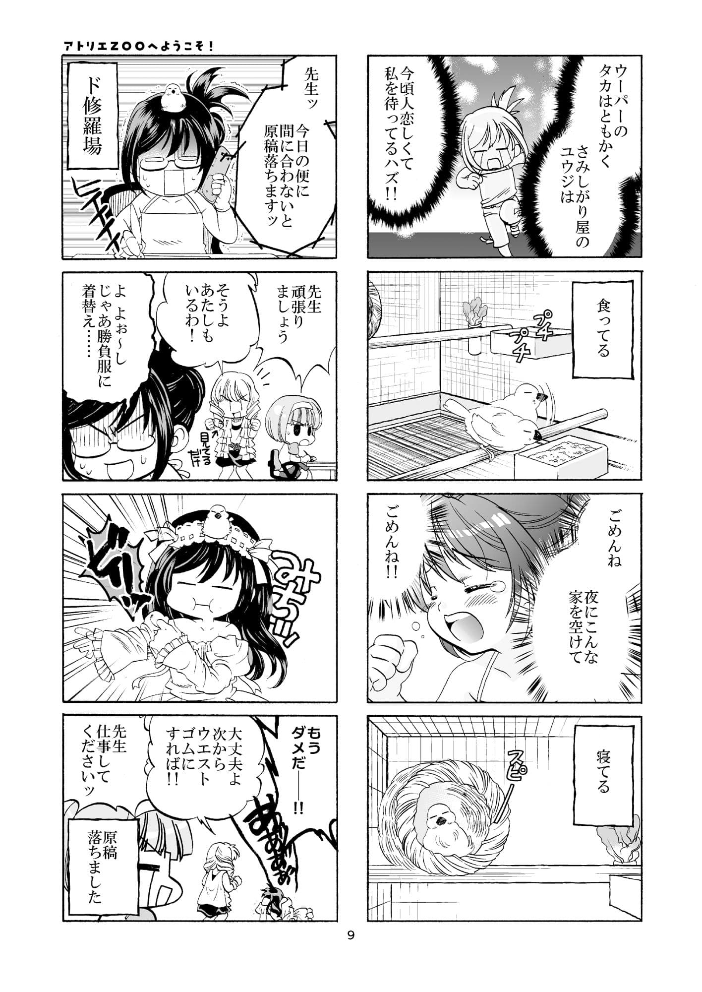 アトリエZOOへようこそ！ サンプル 8