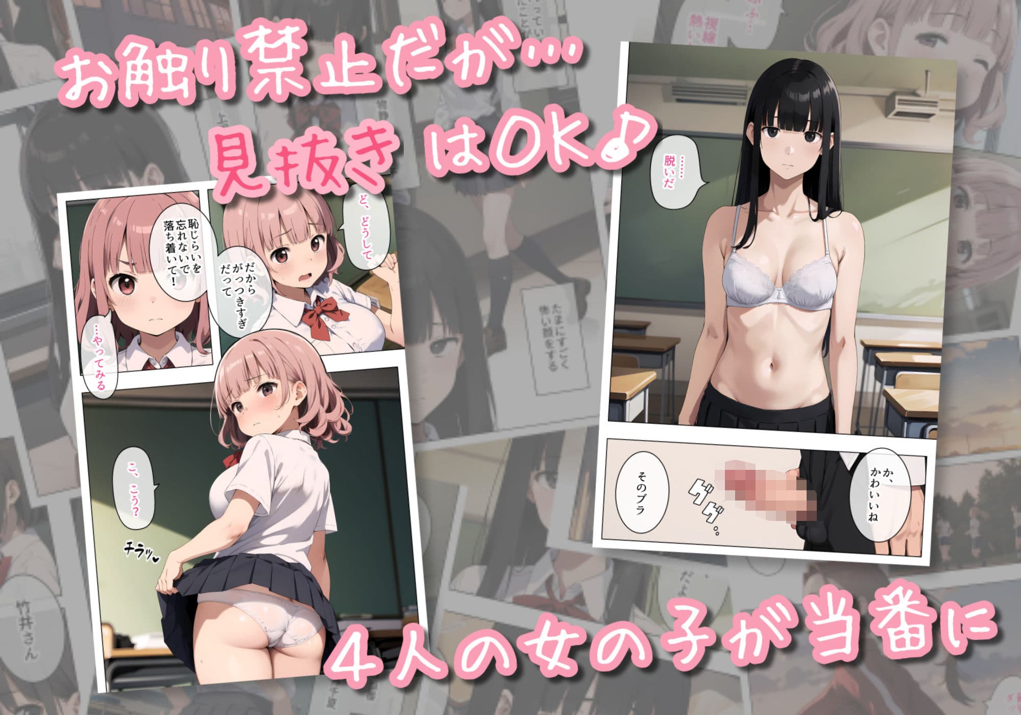 性欲処理で見抜きさせてくれる学校2 サンプル 2