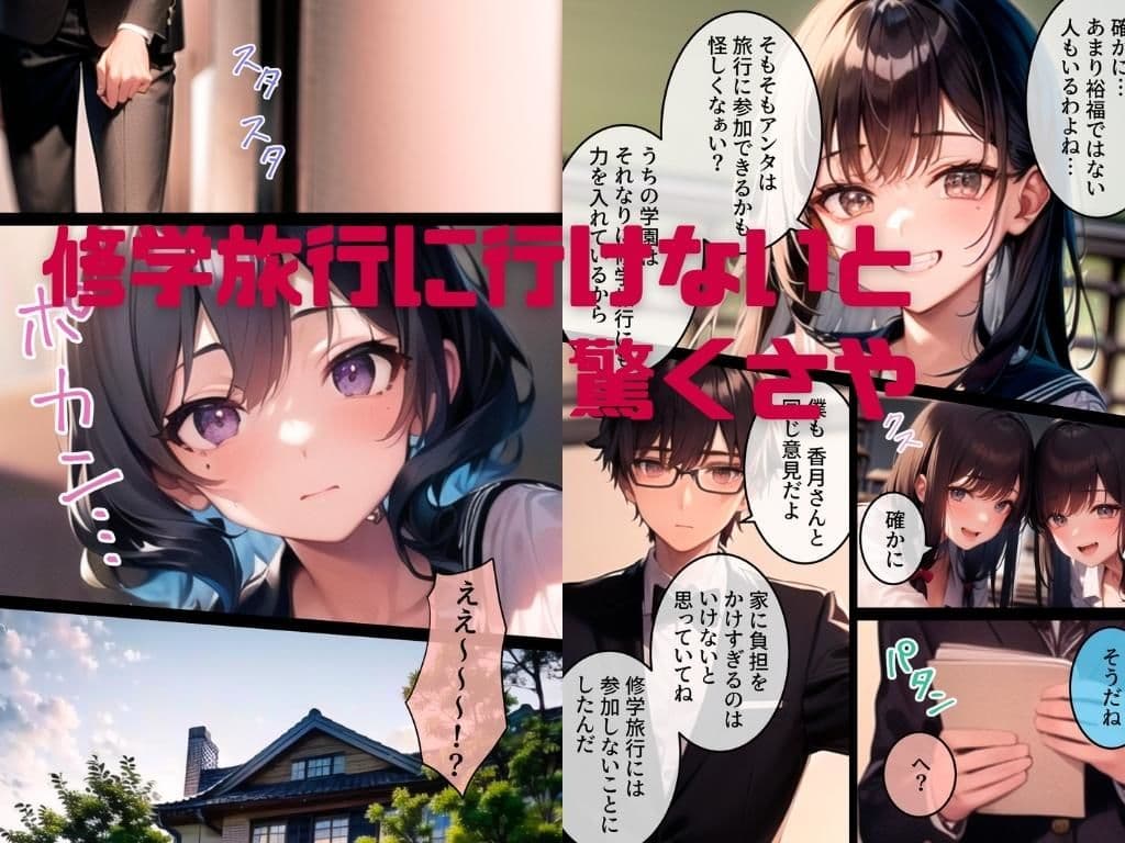 生イキメイド2〜ご主人と二人きりの修学旅行。アツアツえっちしたけど帰ってから相手にしてくれない…しかも他の女子と仲良さそう。押し倒して襲ったら手のひらで踊らされてたことを知り悔しいけど絶頂セックス。 サンプル 1
