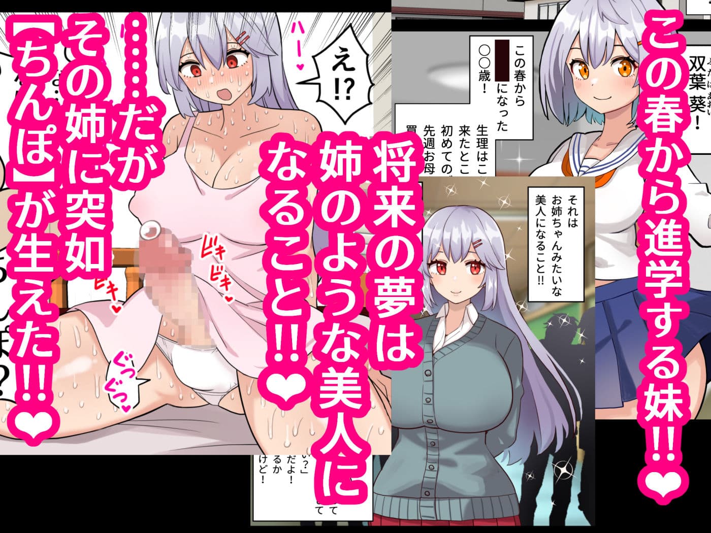 将来の夢はお姉ちゃんの『ちんぽケース』になることです サンプル 1