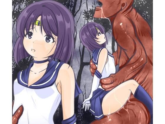 膣からエナジーを吸い取られ丸呑みにされるセーラ〇サターン