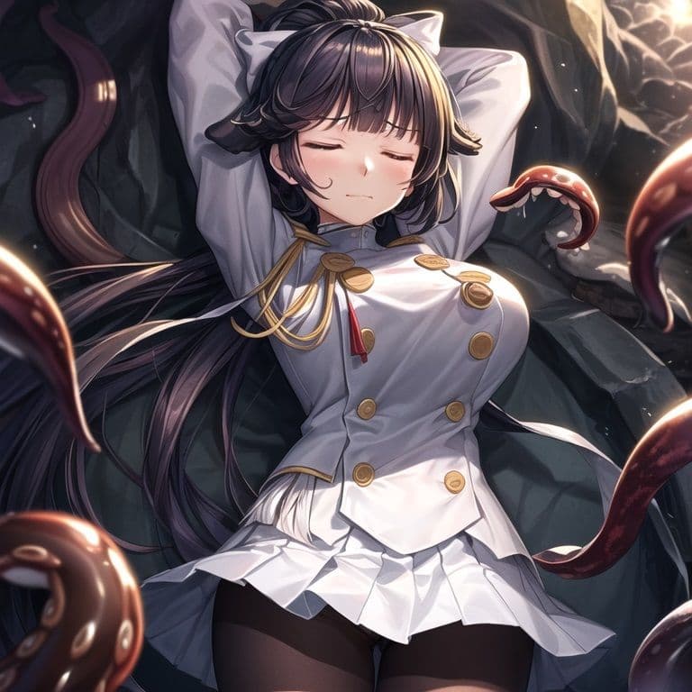 アズレンの愛宕と高雄、触手輪●で苗床化出産快楽堕ち サンプル 4