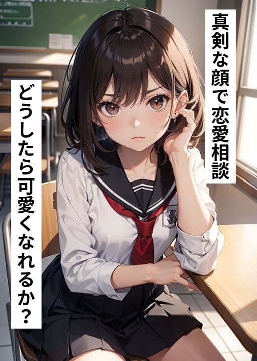 【2コマ集】僕と50人の女■■生たち サンプル 9