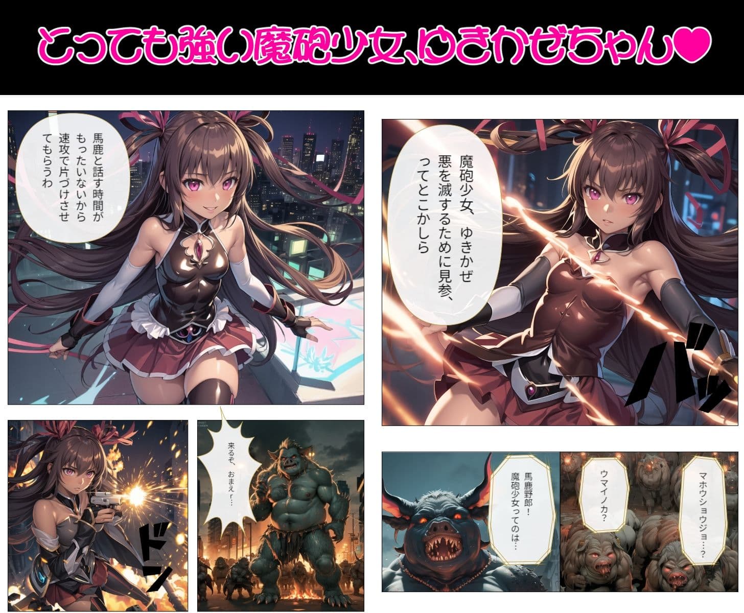 魔法少女ゆきかぜ、堕ちる サンプル 1