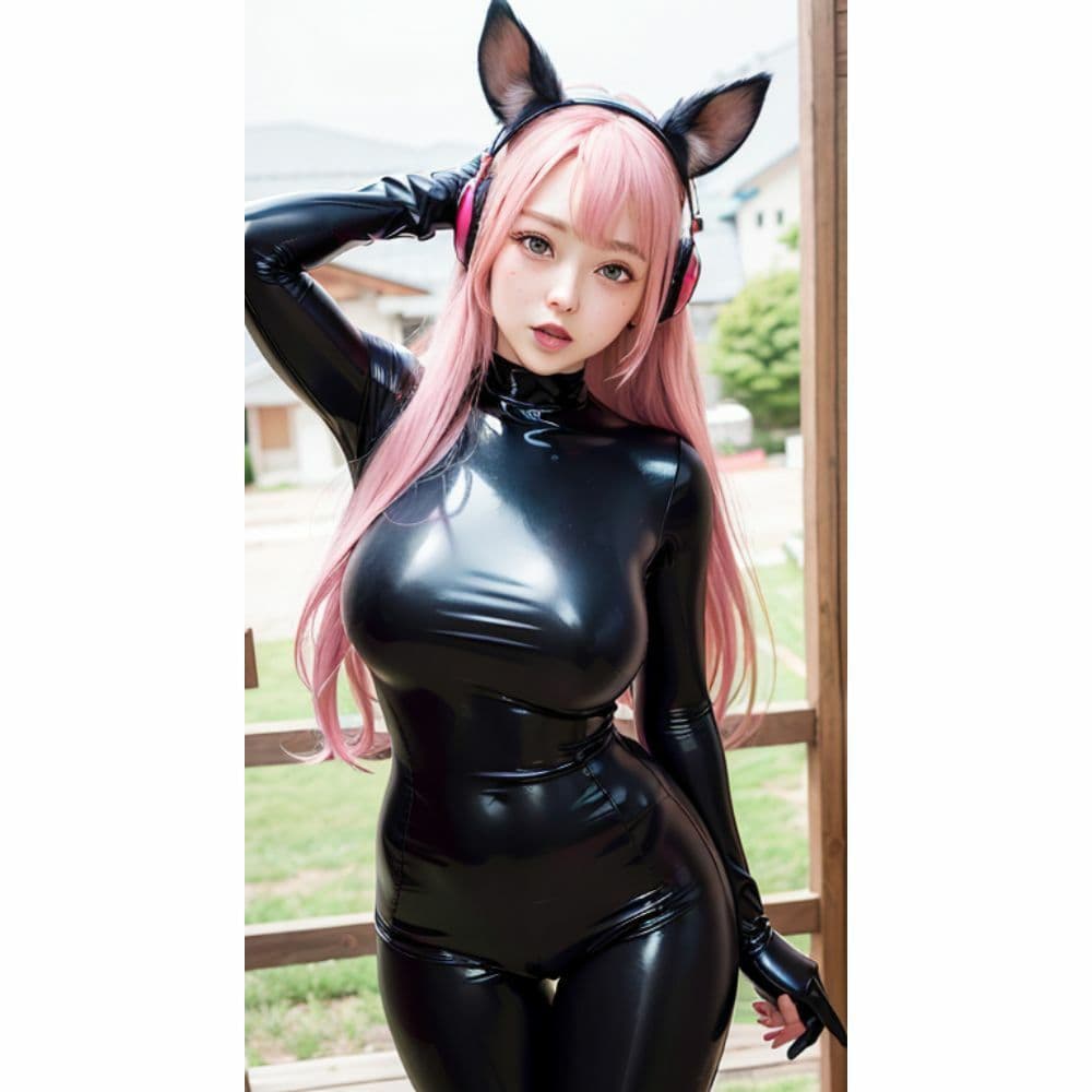 猫みみとボディースーツ サンプル 4