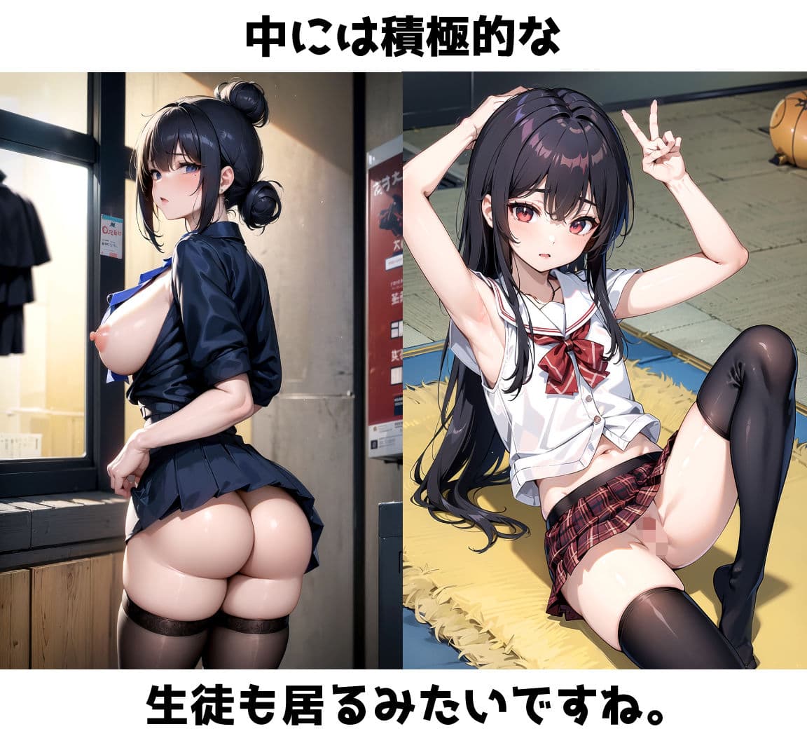 【野外露出】可愛い女の子しか在籍できない女子校に潜入してみた結果 サンプル 5