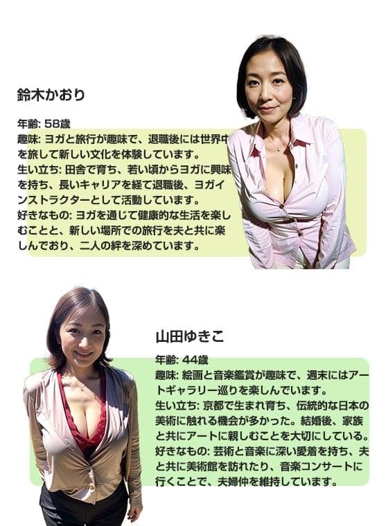 熟れ頃上品お叔母さん食べてみませんか？ サンプル 2
