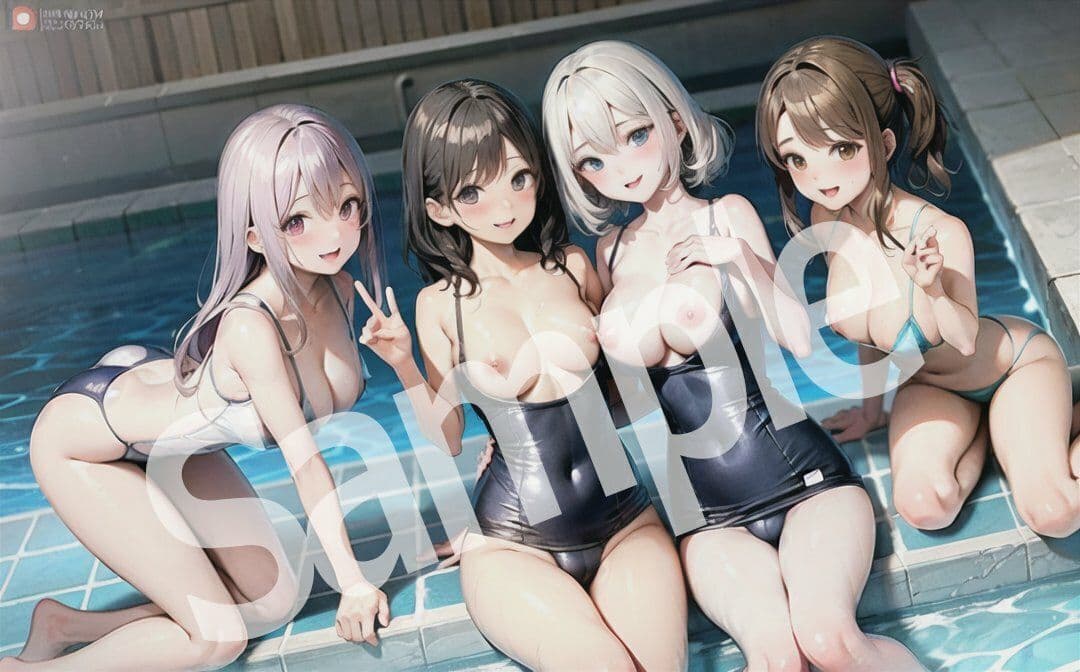 放課後 JK 制服ハーレム サンプル 6