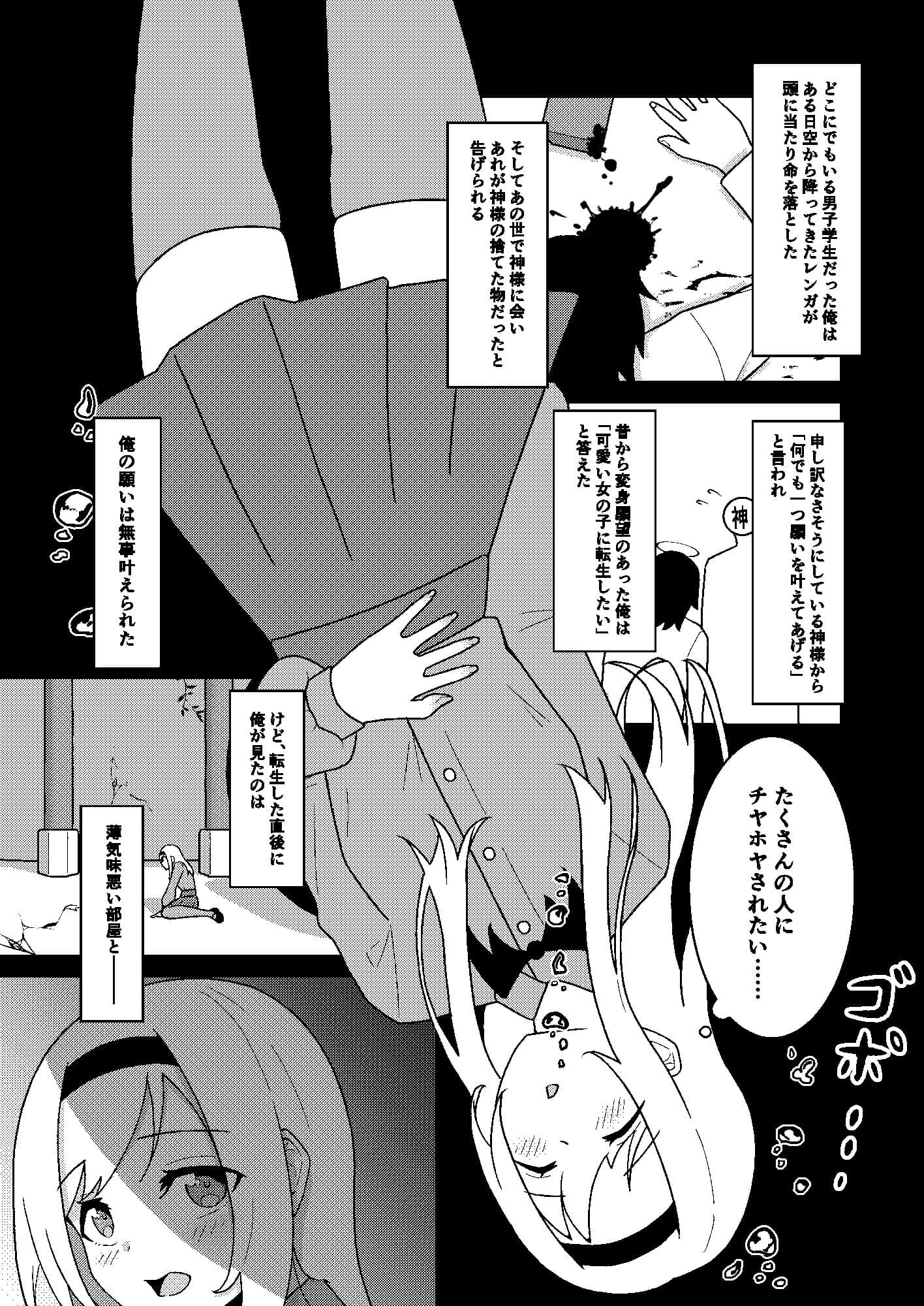 TS転生少女は魔族の性処理係 サンプル 1