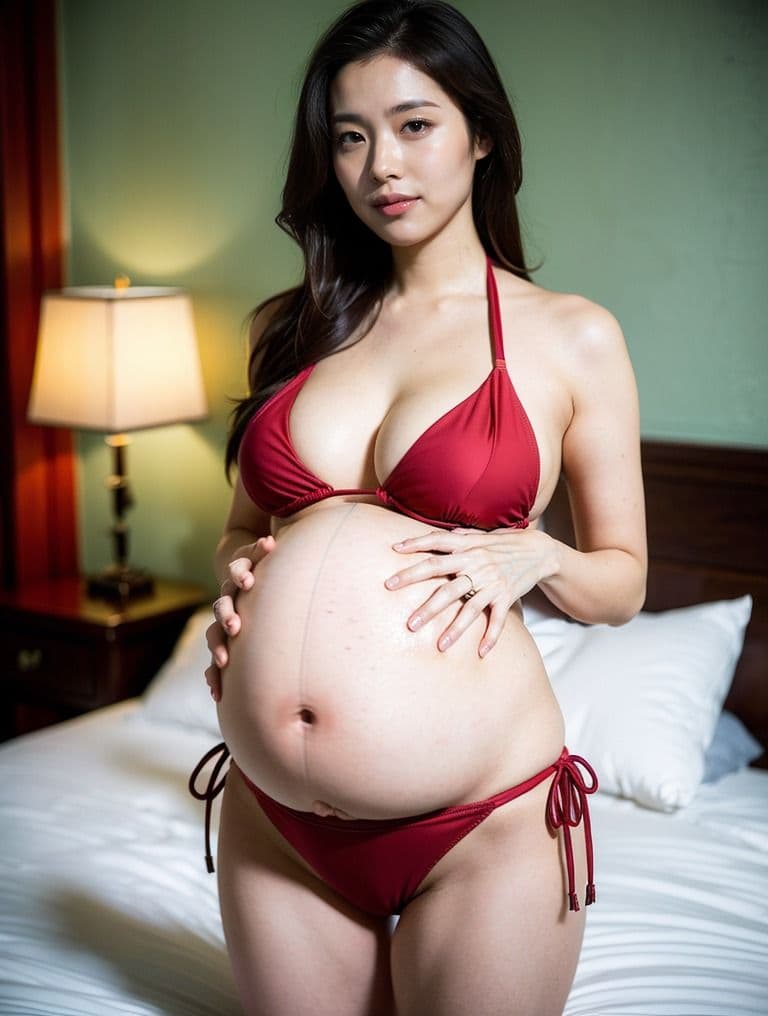 あなた・・・ごめんない人妻妊婦との密会 サンプル 4