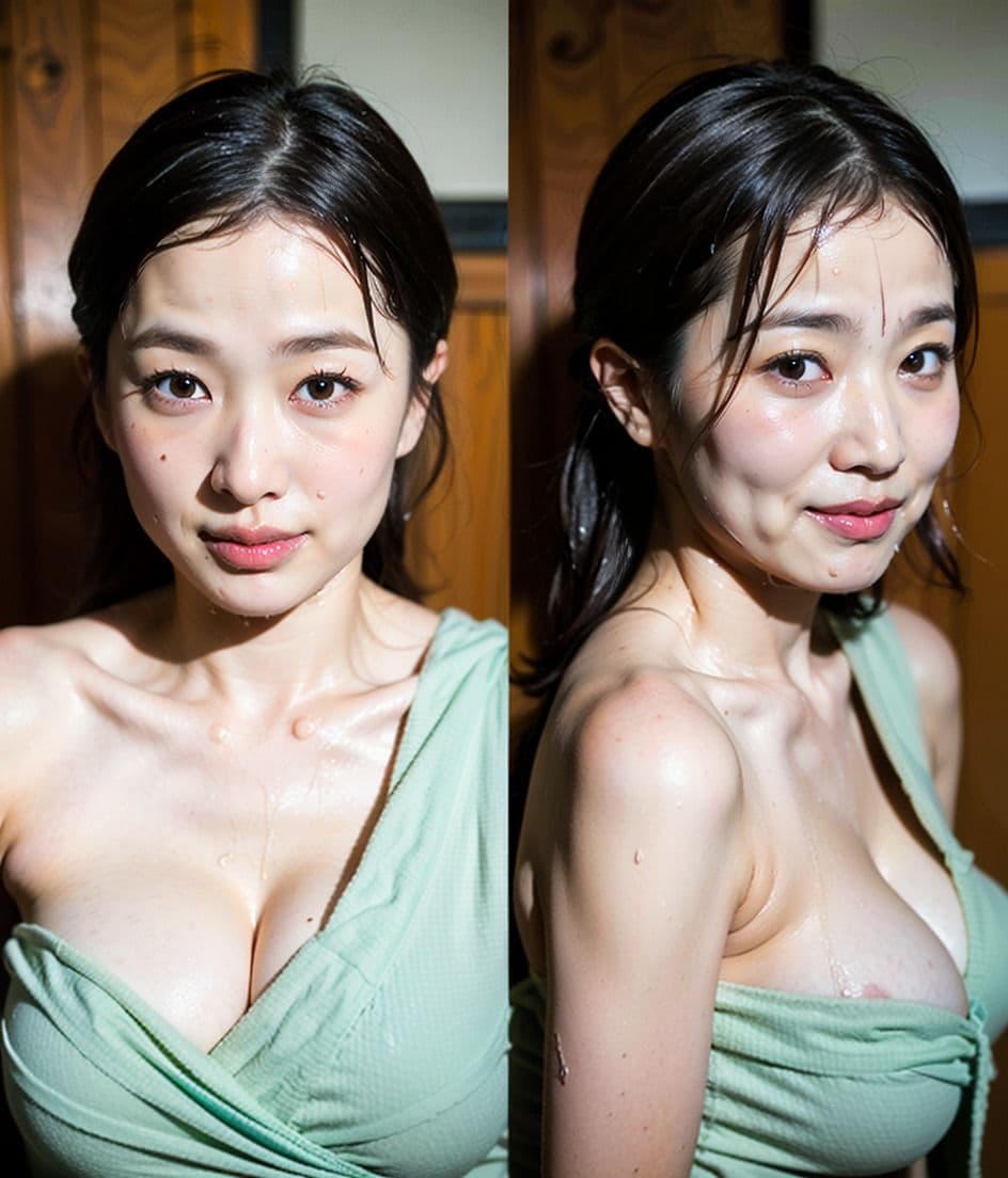 びちゃびちゃ熟女の秘部〜私のアワビが疼くの湯けむり熟女温泉 サンプル 10