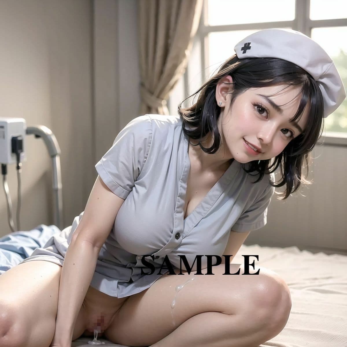 病院でえっち！ 巨乳痴女ナースがいる病棟 シリーズ4 サンプル 3