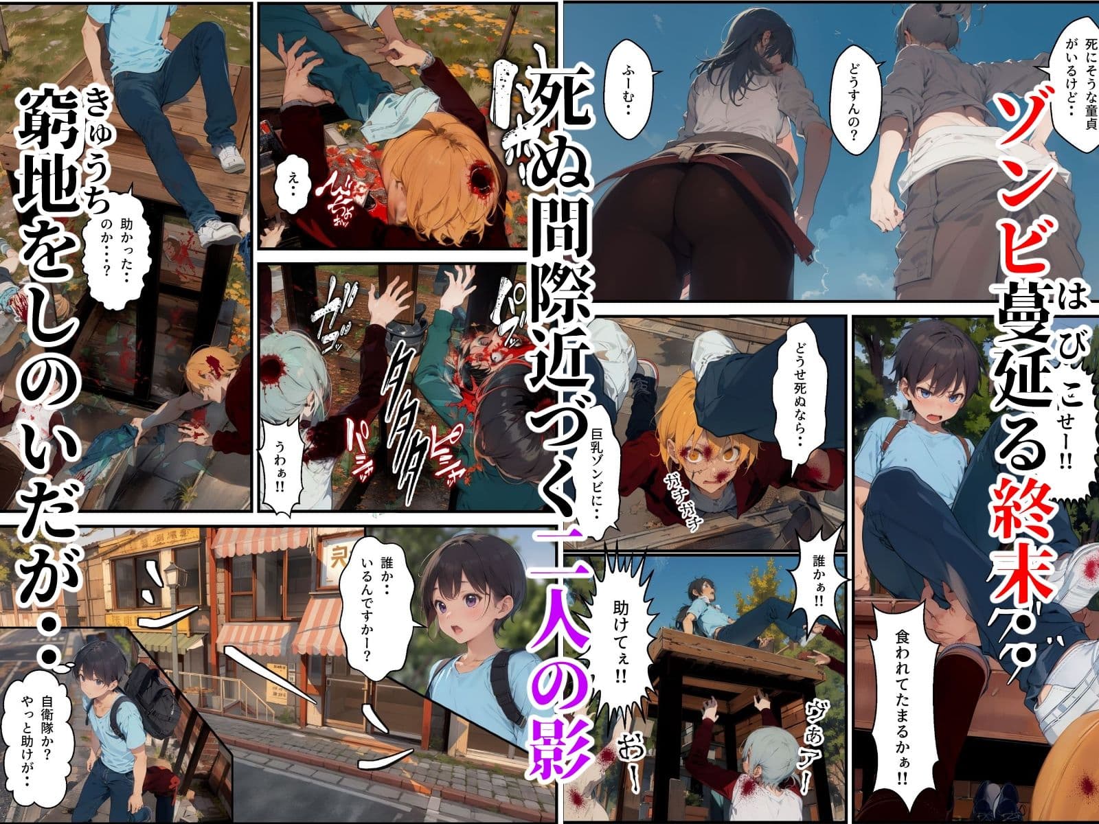 終末世界で性欲処理係に任命された話 サンプル 1