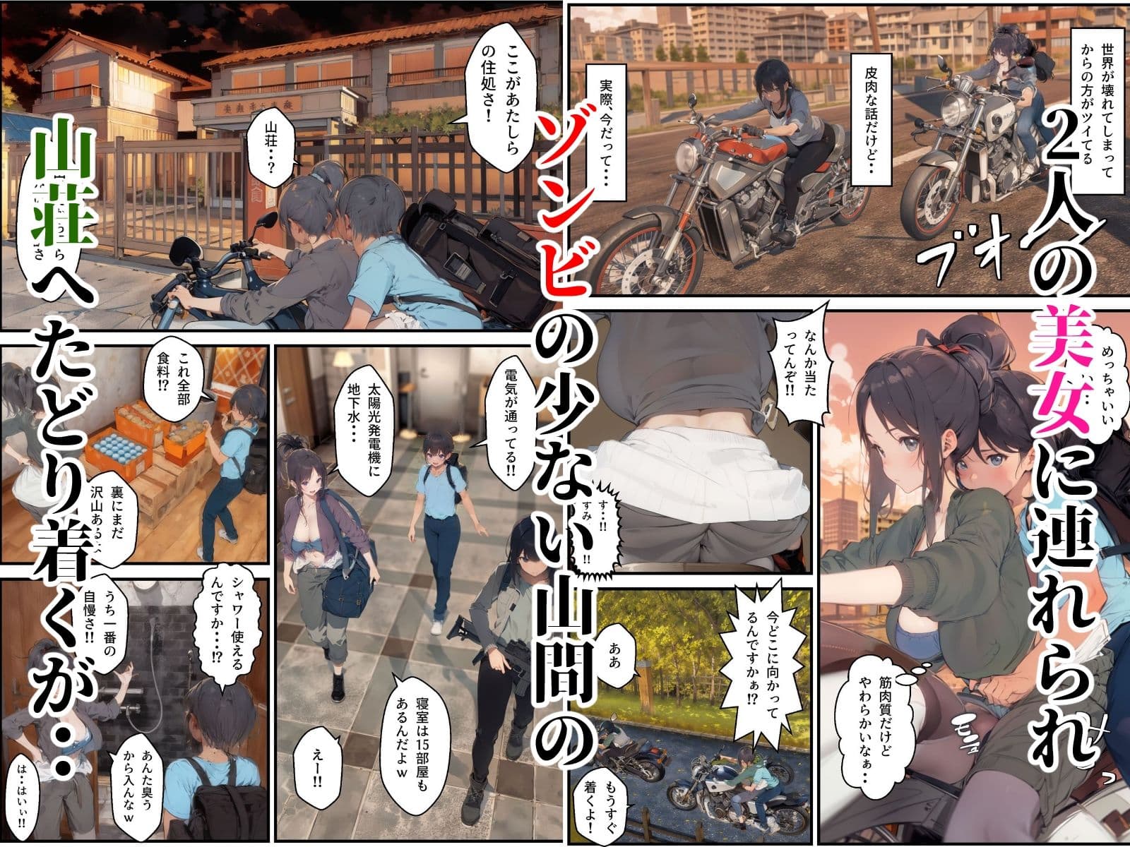 終末世界で性欲処理係に任命された話 サンプル 2