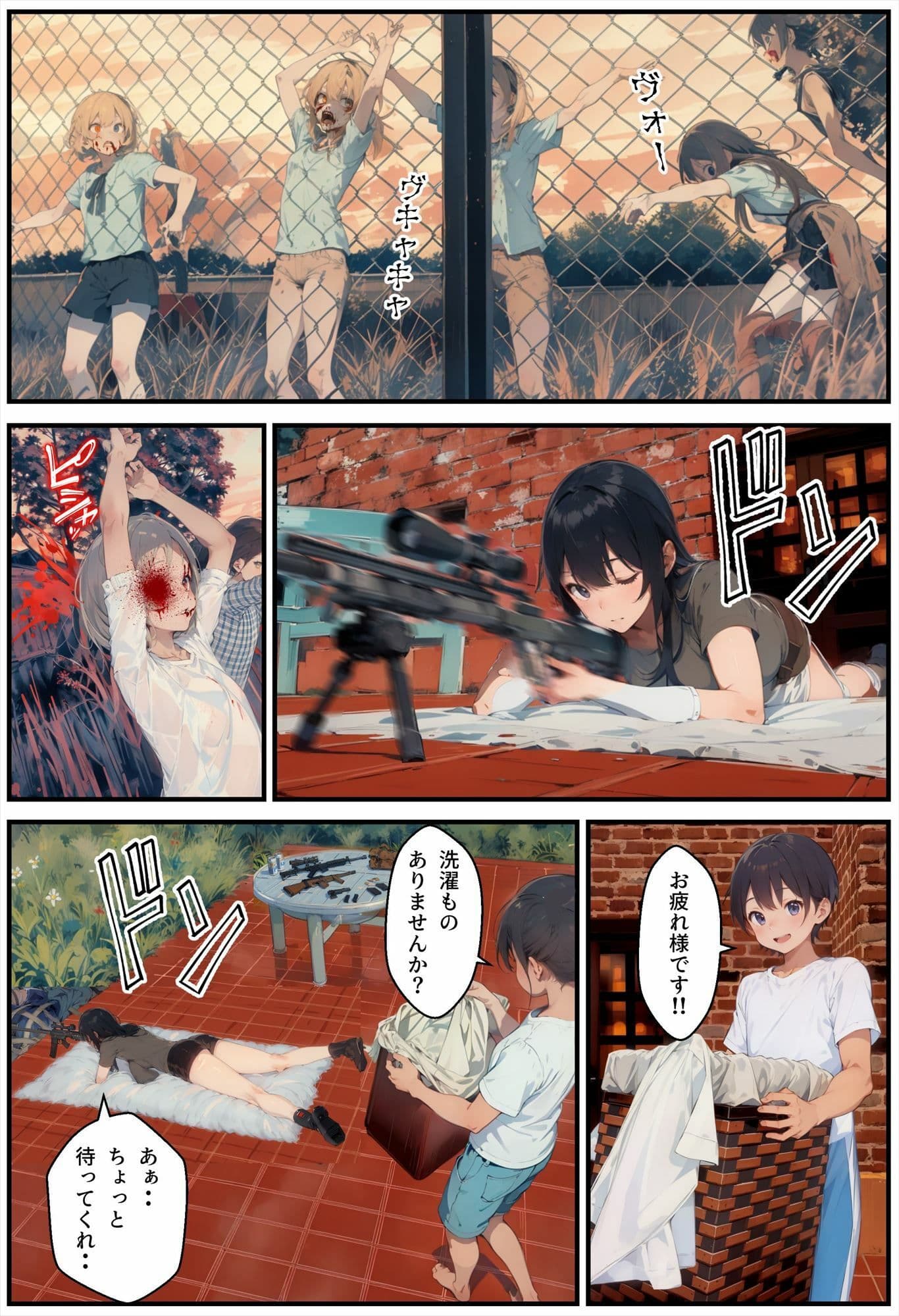 終末世界で性欲処理係に任命された話 サンプル 6