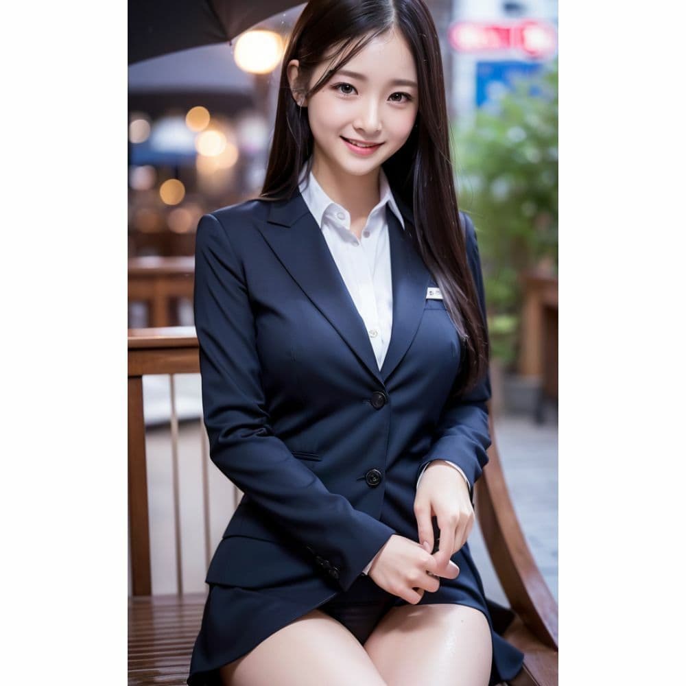 【誘惑】タイトスカートのOL サンプル 9