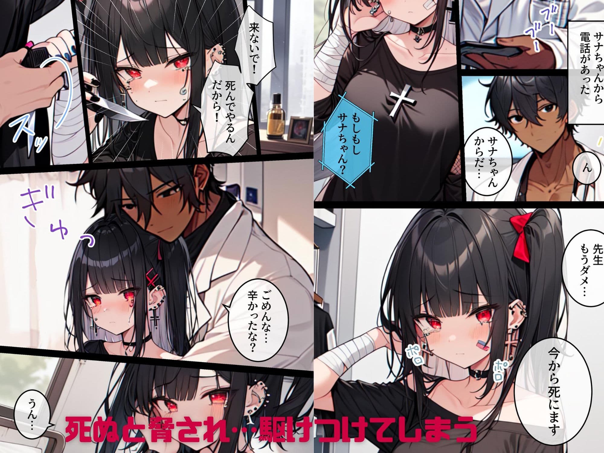 精神科医として患者を救うことが生きがいだった僕が破滅願望のメンヘラに性癖をぐちゃぐちゃに歪まされた話〜だから僕は患者を貪り尽くすことにした〜 サンプル 4