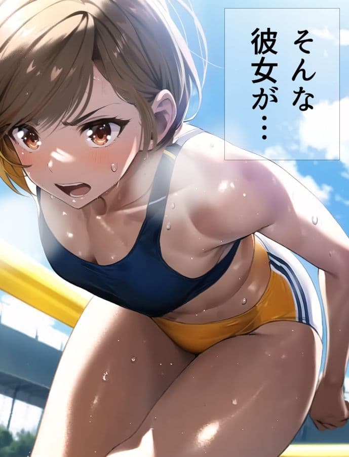 陸上少女 弓達遥花 〜三人目の女神〜 サンプル 4