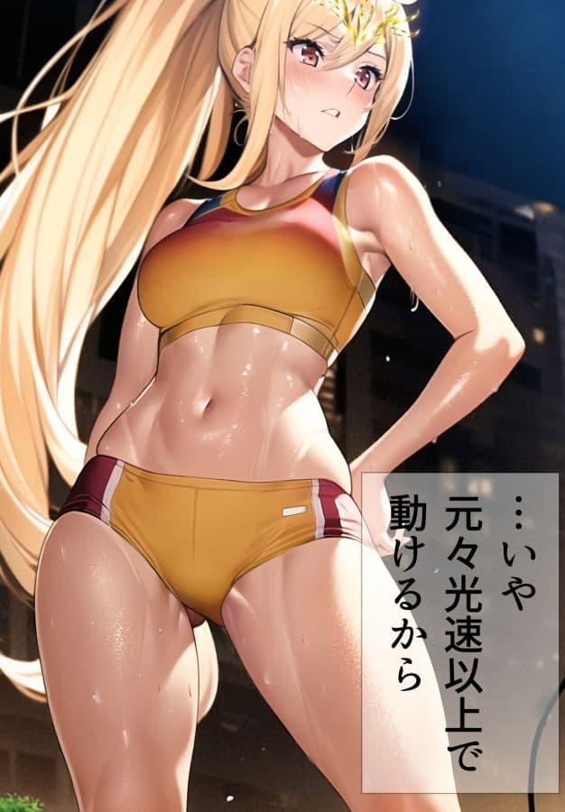 陸上少女 弓達遥花 〜三人目の女神〜 サンプル 10