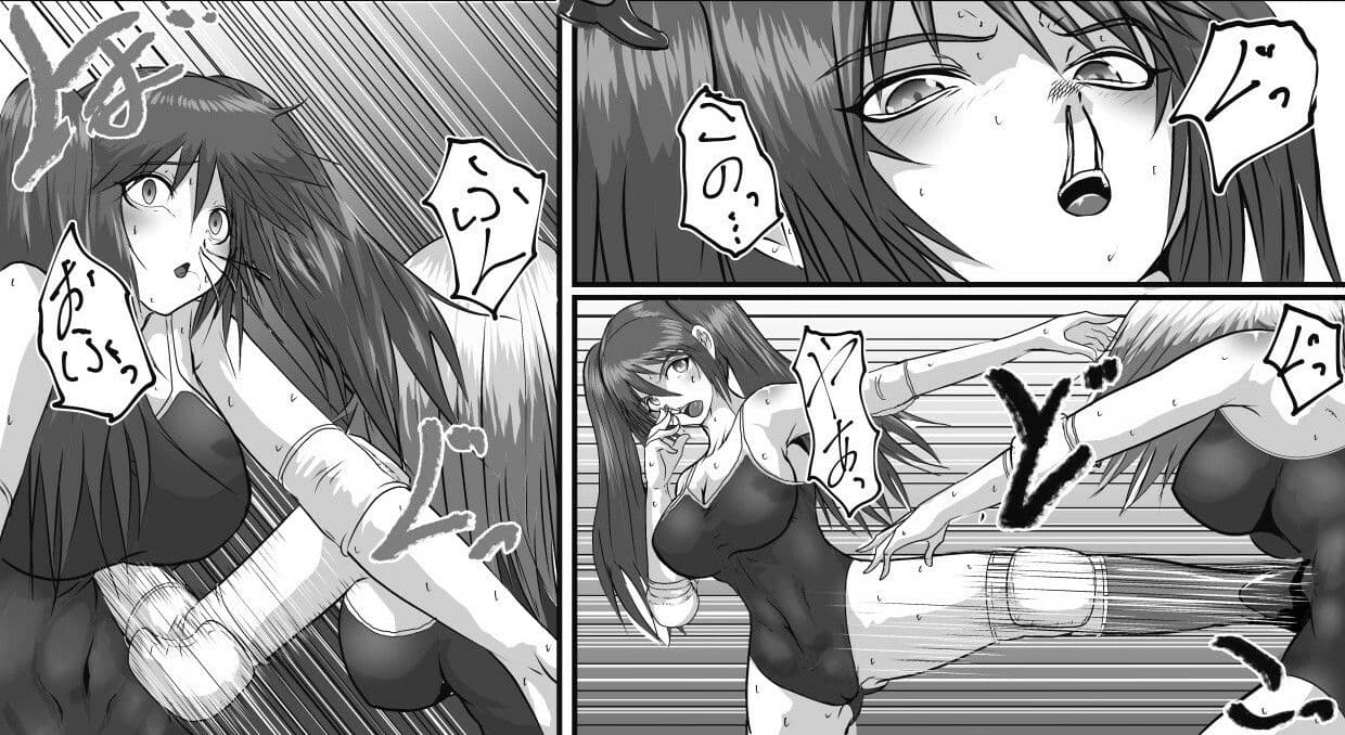 学校で女子プロレス！ 全員失神失禁 百合のある試合編 サンプル 7