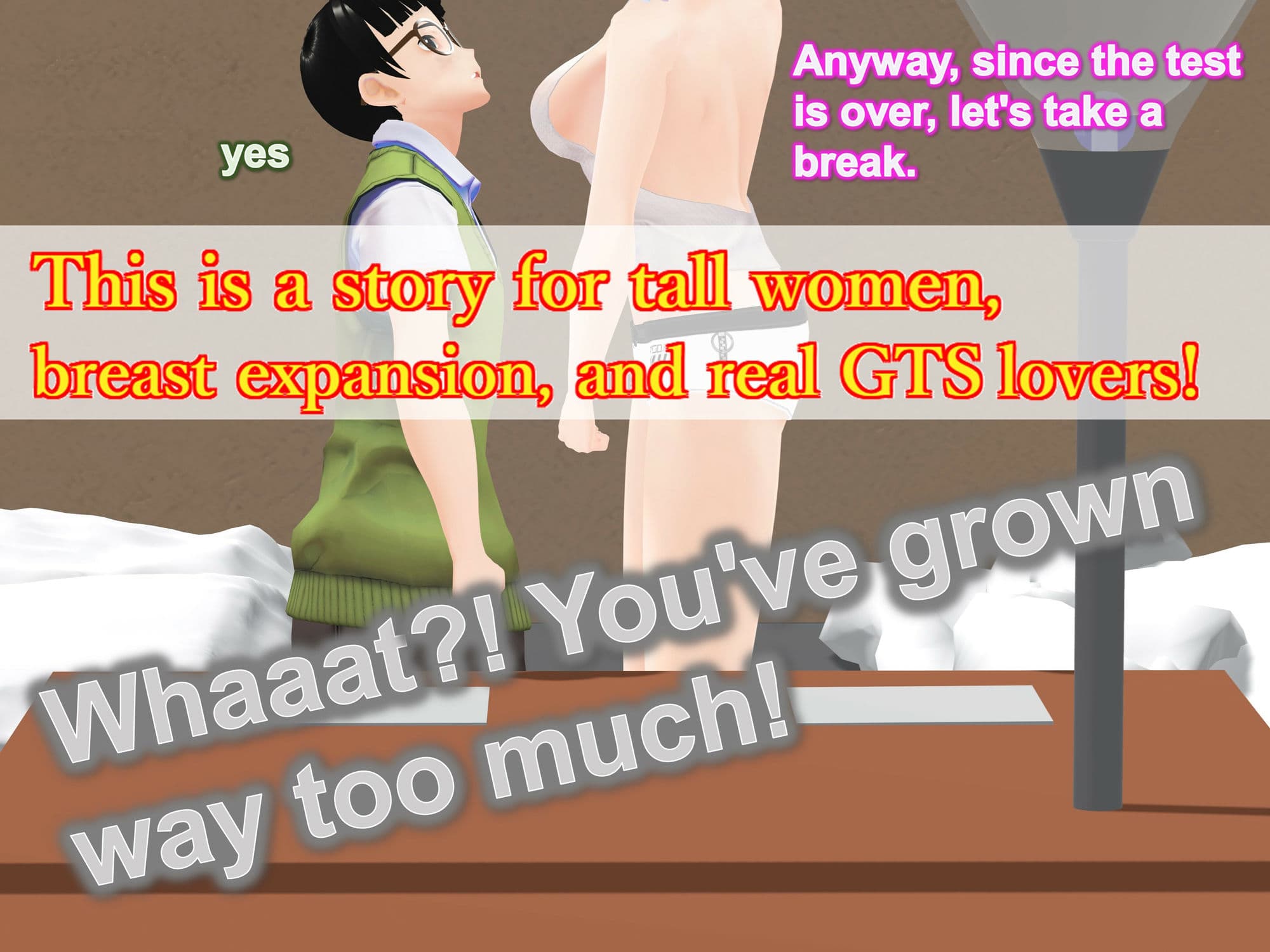 Outgrowing only girls, Overtake boys, Growth sound. Home tutor Arc サンプル 3