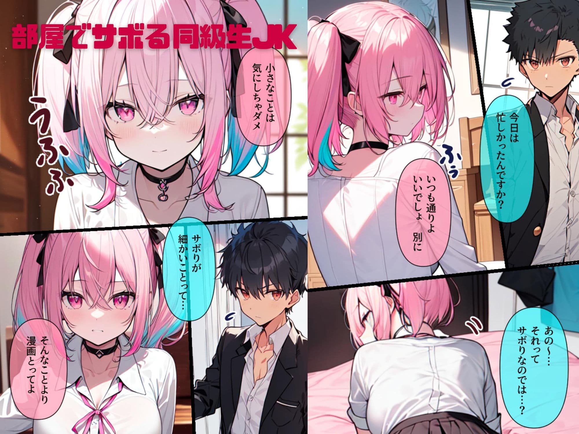 無表情むっつり同級生ギャルJK〜未熟で感じない同級生ギャルのま○こを使わせてもらっていたら実はめちゃエロくて襲ってきたので仕方なくメス堕ちさせました サンプル 1