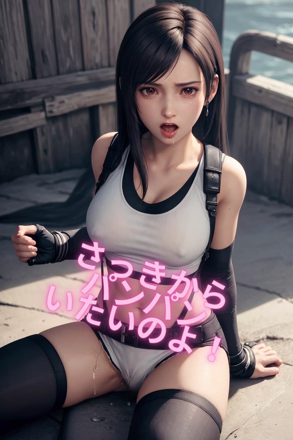 美少女コスプレイヤーとのオフパコ写真集【FFティフ◯エッチ編】 サンプル 1