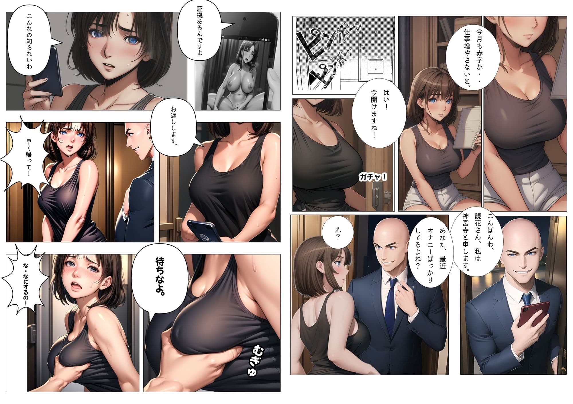 鏡花さん脅されちゃう2 サンプル 1