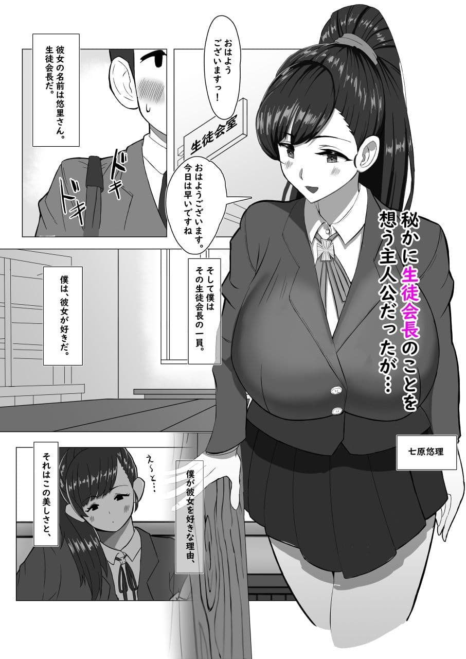 僕が知ってる生徒会長じゃなかった サンプル 2
